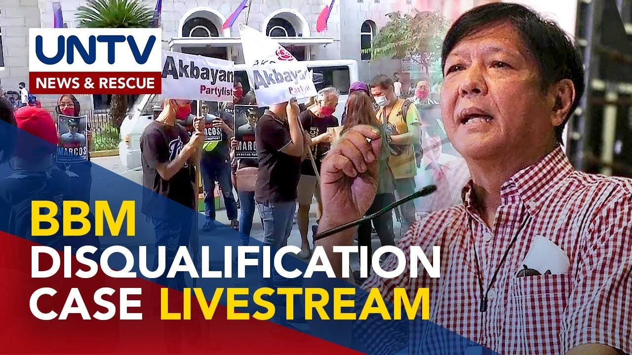 Comelec to livestream proceedings of BBM's disqualification case
