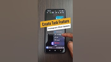 Instagram Chat Create Task Feature | Latest Update Changes