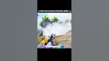 #trustonallah Epic 1v3 Clutch in Final Zone! 🔥 | BGMI Mobile Short #shorts #yturwishlive #shortsfeed