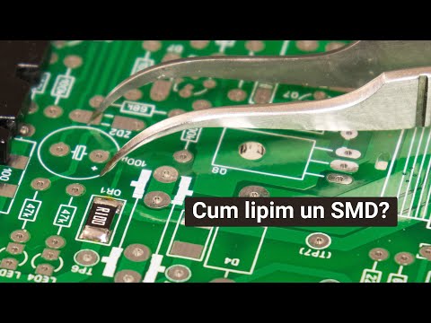 Cum lipim o componenta SMD