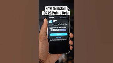 How to install iOS 26 Public Beta