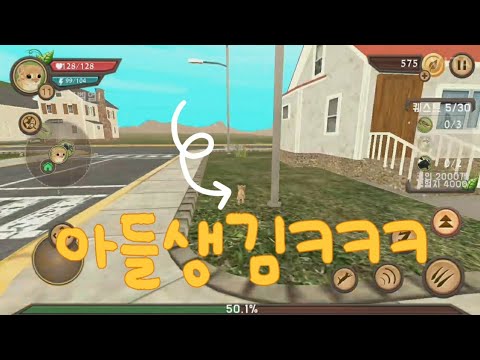New 캣시뮬레이터:고양이 아들생김ㅋㅋㅋ