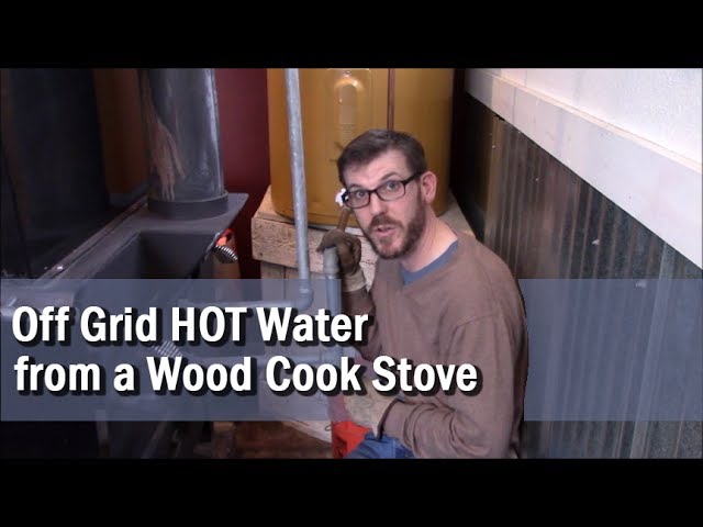 Building a Wood Furnace from a Hot Water Heater 