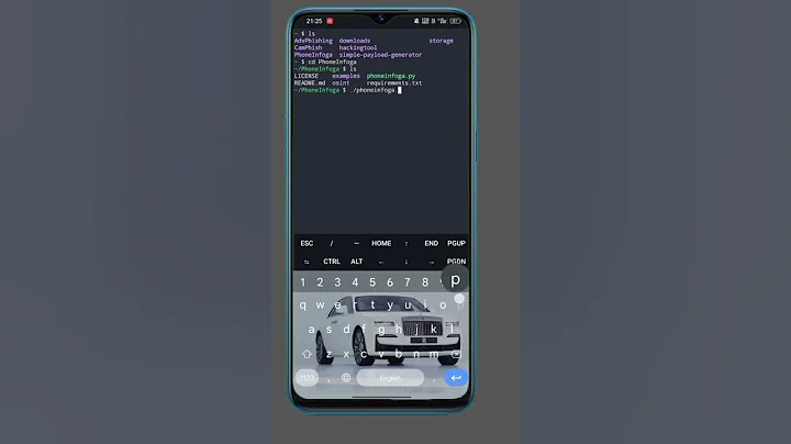 Hacking phone number details using phoneinfoga #shorts #hacking #hackers