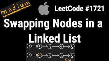 Swapping Nodes in a Linked List - LeetCode #1721 Python, JavaScript, Java and C++