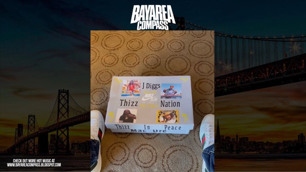 J-Diggs Shows Off New Custom Nike Shoes with Mac Dre Pictured [BayAreaCompass]