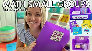 Numbers to 5 Small Group Mini Lesson