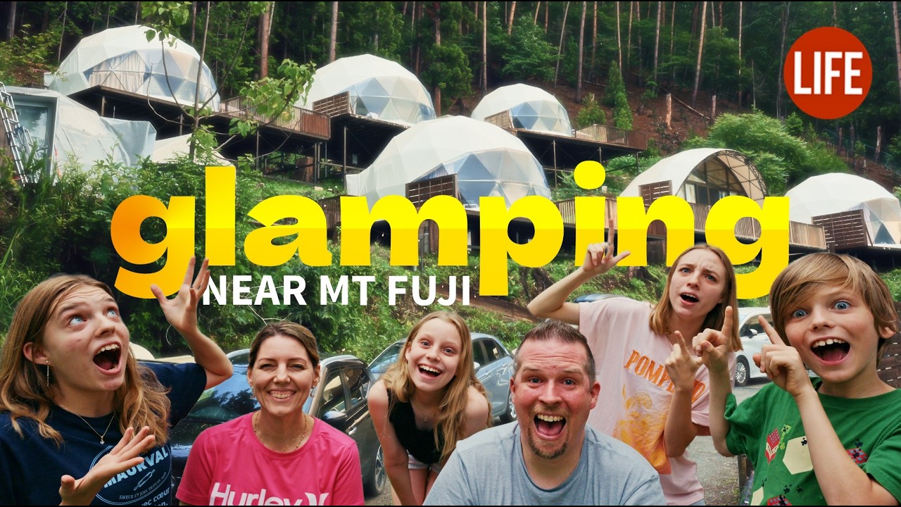First Time Glamping Near Mt Fuji 🗻 Life in Japan EP 368