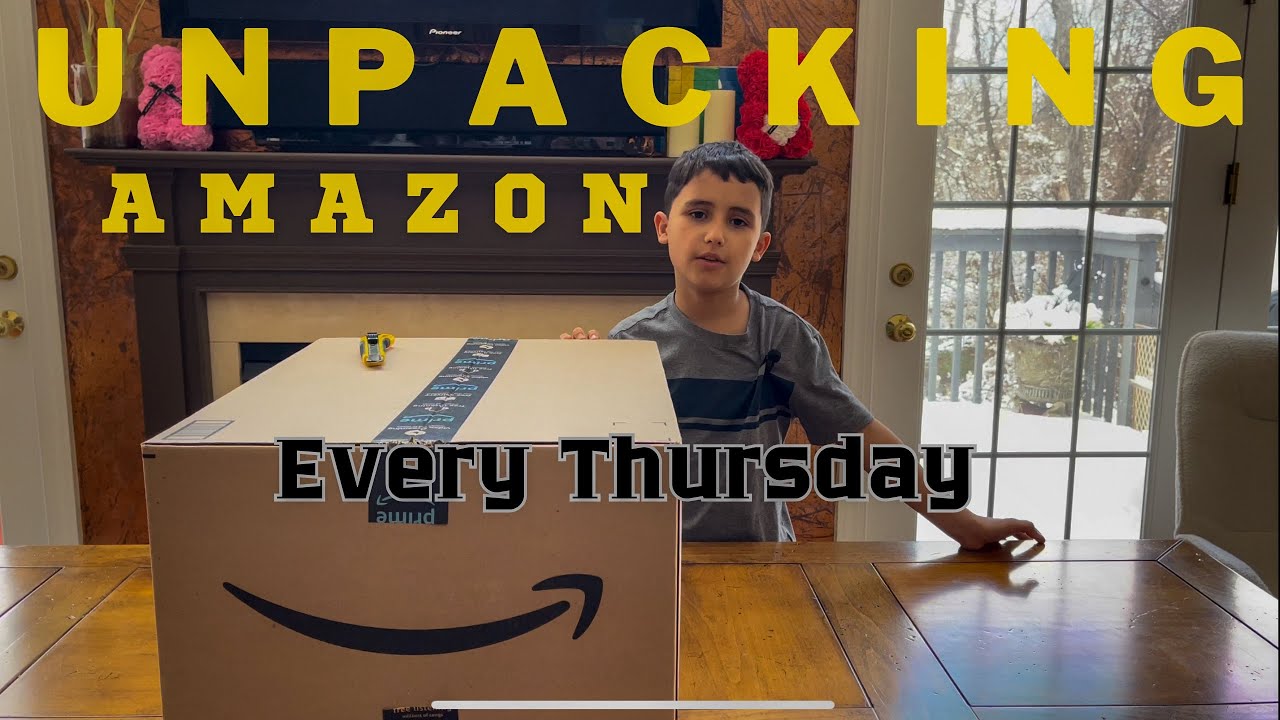 Unpacking AMAZON Boxes 📦 every Thursday!!! - YouTube
