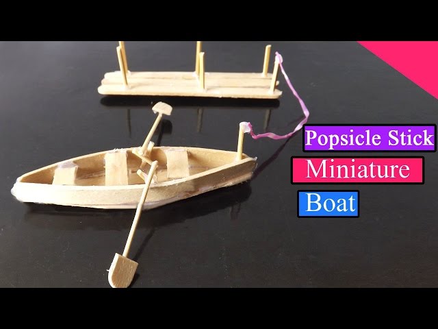 Craft Stick Kayak Craft - Craftulate