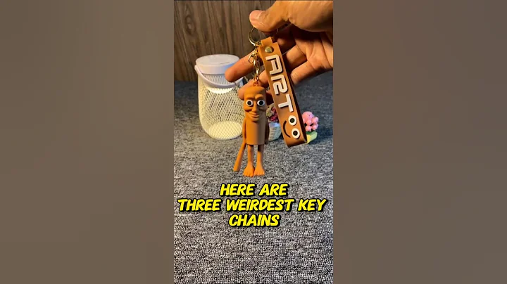 3 weirdest key chains in the world #shorts