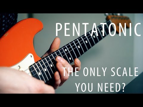 How to Play over Chords ONLY USING THE PENTATONIC scale