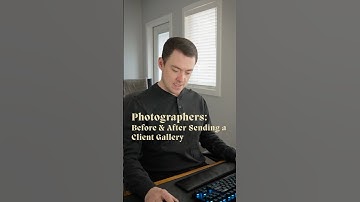 Photographers Before & After Sending a Client Gallery  #weddingphotographer  #comedy