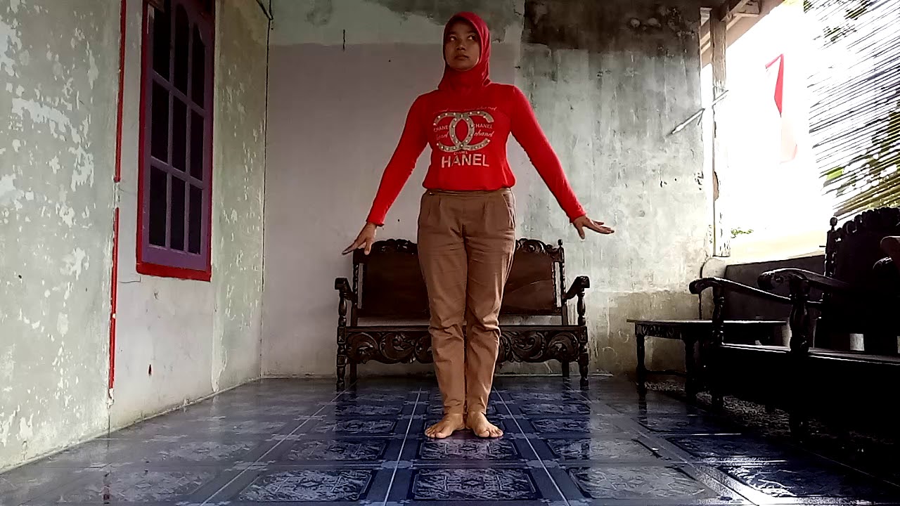 Pola hitungan tari persembahan provinsi bengkulu