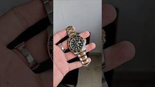 Niềng ceramic thể thao và nam tính trên phiên bản demi vàng GMT size 40mm! #dongho #rolex #longswiss