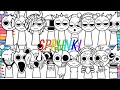 INCREDIBOX SPRUNKI Coloring Pages New / How to Color New Sprunki Original vs Horror Mod / NCS MUSIC