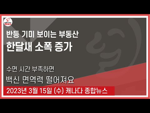 반등 기미 보이는 부동산 - 2023년 3월15일 (수)