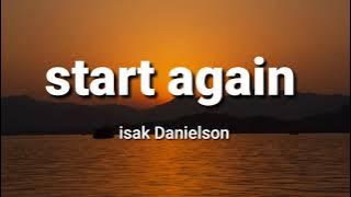 Isak Danielson - Start Again (Lyrics)