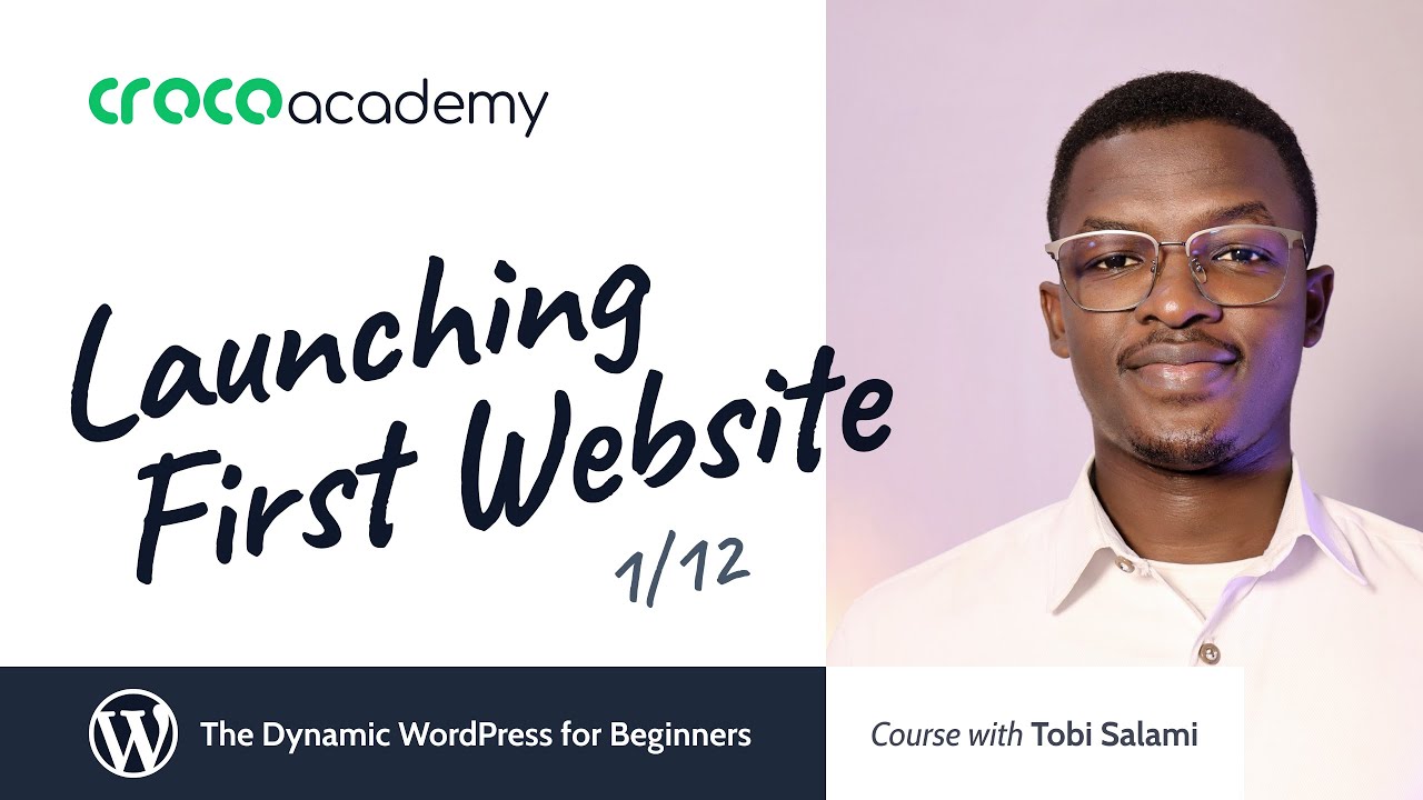 Launching First Website on WordPress | Crocoblock Academy