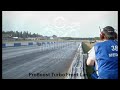 Proboost turbo at drag strip  distributed by hardrider motorcycle