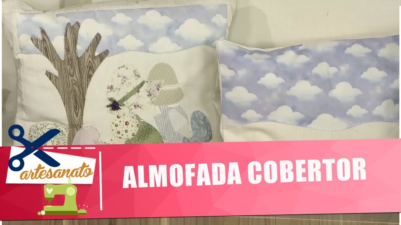 Faça uma almofada cobertor para se aquecer com Rosangela Campelo - 30/05/19
