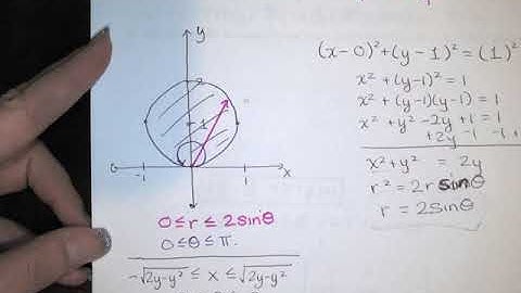 80. Integration in Polar Coordinates - Part 2 - Polar Regions, Converting from Rectangular to Polar