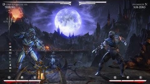 MKX Cyber Sub-Zero midscreen AA reset idea (enhanced bombs)