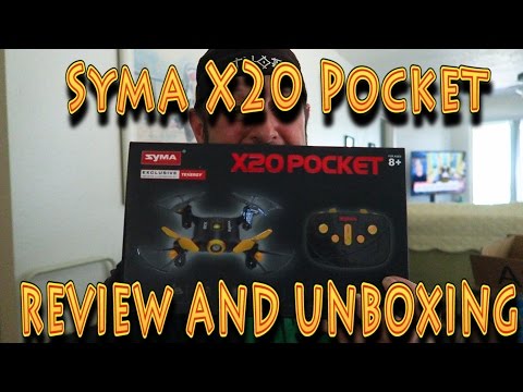 Review: Syma X20 Pocket Drone!!! (04.29.2017)