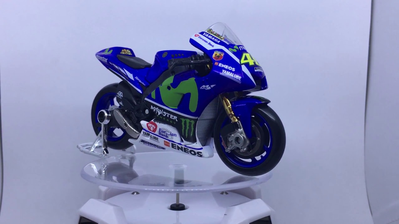 Miniatur Motogp Valentino Rossi 2016 Yamaha Factory Racing Maisto