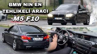 Bmwnin En Tehli̇keli̇ Araci M5 F10 İle Ufak Gazlama Yanlama 560Hp