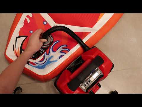 Работа насоса низкого давления в компрессоре Einhell Pressito