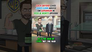 Zack Snyder Gives James Gunn Advice On Supermanman Of Steel Dcu Rick & Morty Cameo Clark Kent