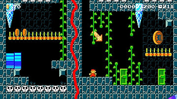 Super Mario Maker 2 🔧 Scroll Stop Cave 🔧 Kirbo