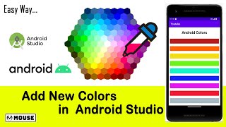 How to add colors in Android Studio Mouse Studio