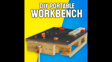 I Built a Crazy portable Workbench From Scratch! part 1