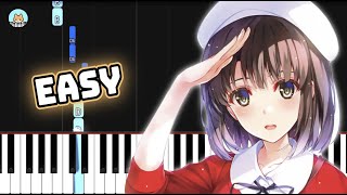 Saekano Op  Kimiiro Signal  Easy Piano Tutorial U0026 Sheet 