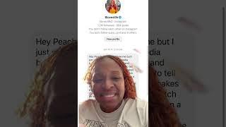 The Message B Love Sent Peach Mcintyre On Instagram