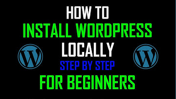 How to install Wordpress Locally step by step