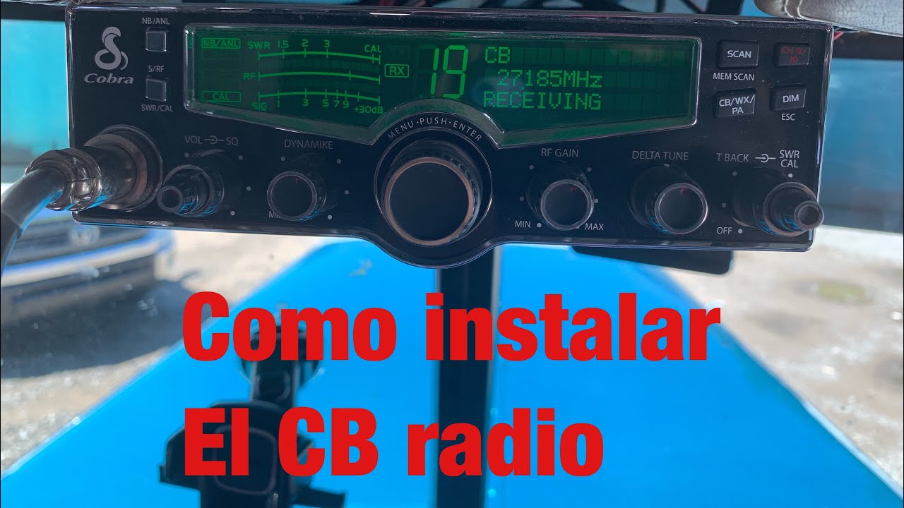 Razones para llevar una radio CB en el automóvil –