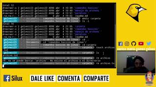 comandos básicos de Linux Parte 2  por Carlos Mario Gómez Gelvez