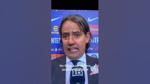 Simone Inzaghi piange in diretta commentando Inter 0 Juventus 1