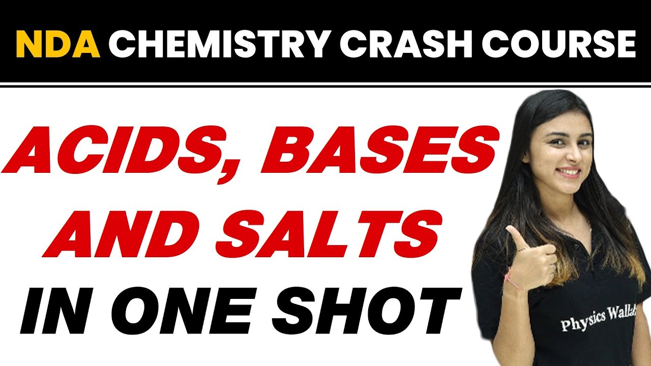 ACIDS BASES AND SALTS In One Shot NDA Chemistry Crash Course YouTube