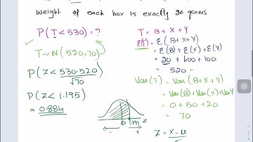 TKMaths A Level Maths S2 Linear Combination of Random Variable June 16/72/Q5