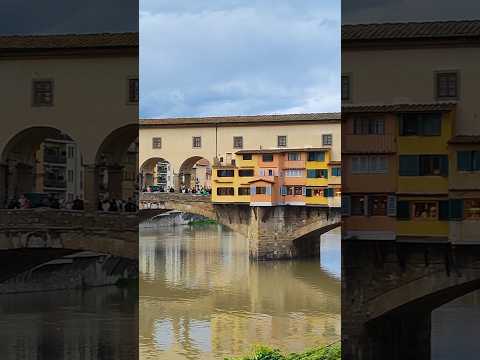 Video: Obisk mostu Ponte Vecchio v Firencah v Italiji