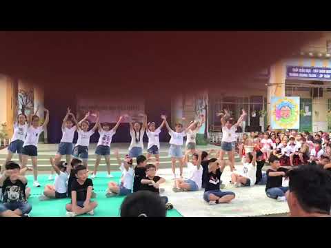 Video học sinh trường Nguyễn Văn Lịch múa bài ca tôm cá cực... - YouTube