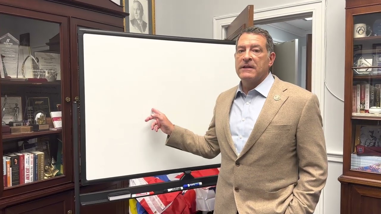 Rep. Green Details How the Limit, Save, Grow Act Cuts Veterans' Benefits in Whiteboard Wednesday