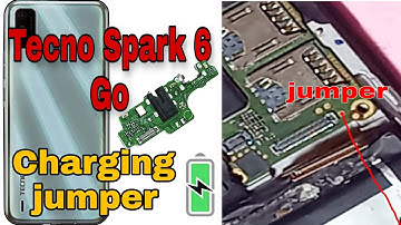 Tecno Spark 6 Go Charging Jumper || Tecno Spark 6 Go Charging Problem