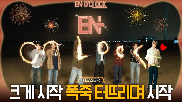 ENHYPEN "EN-O CLOCK" PROLOGUE EN-O'CLOCK Team Dinner Day