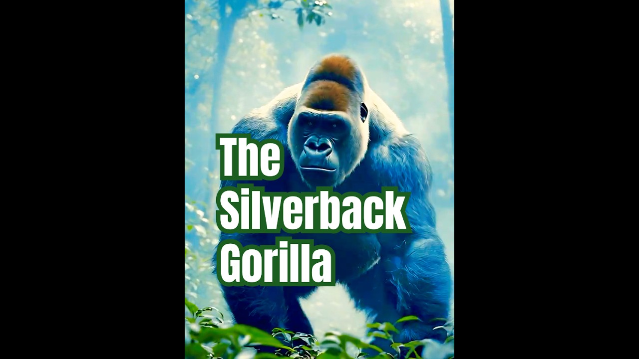 The Silverback Gorilla | Series 1 Episode 6 #motivation #story #shorts #art #4k #power #jungle