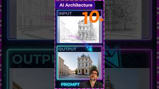 AI Architecture Pt. 10: Sketch➔ 3D Mode (Nano Banana) #shorts